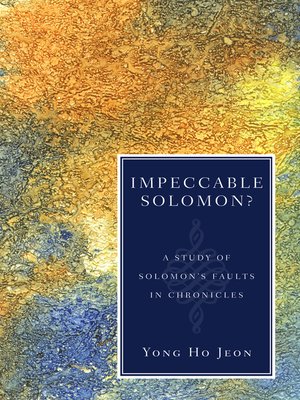 cover image of Impeccable Solomon?